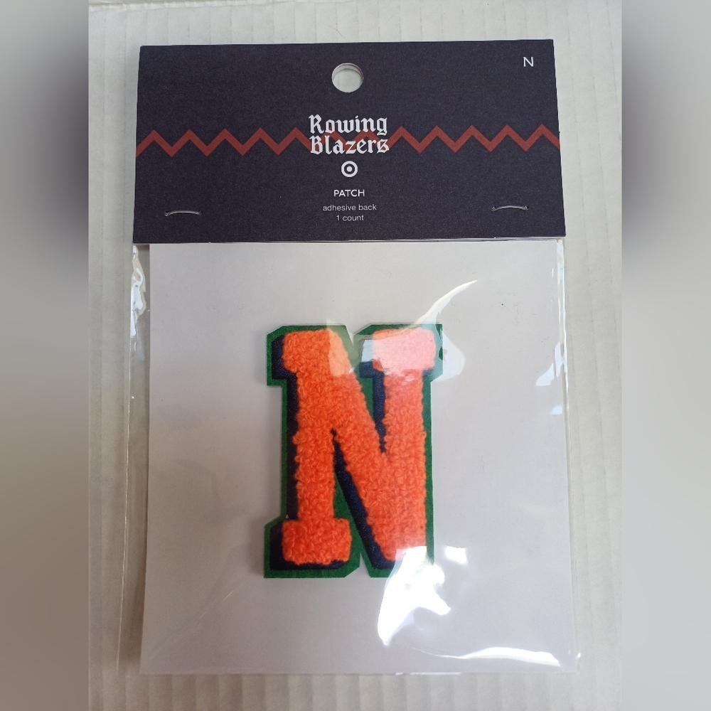 Rowing Blazers Target Letters N & D Patches Sealed BRAND NEW